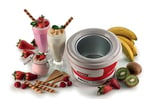 Ariete Party Time Dondurma Yapma Makinesi Kırmızı 0643/00 - Ice Cream Maker, 30 dakikada Dondurma Hazırlama,1,5 Litre Kapasite, 12 Watt