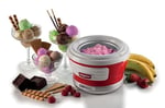Ariete Party Time Dondurma Yapma Makinesi Kırmızı 0643/00 - Ice Cream Maker, 30 dakikada Dondurma Hazırlama,1,5 Litre Kapasite, 12 Watt