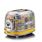 Ariete Positano Ekmek Kızartma Makinesi 2 Dilim 0155/1P - 810 Watt, Metal Gövde, 2 Dilim Kapasite, Buz Çözme, Isıtma, 6 Kızartma Ayarı, Kolay Temizlik, Çıkarılabilir Kırıntı Tepsisi