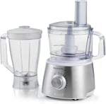 Ariete Robomix Mutfak Robotu 1779/00 - Robomax 1500 Watt, 2,1 Litre Doğrayıcı Haznesi, 1,75 Litre Blender Haznesi, Plastik Gövde, Paslanmaz Çelik Doğrayıcı Bıçağı