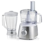 Ariete Robomix Mutfak Robotu 1779/00 - Robomax 1500 Watt, 2,1 Litre Doğrayıcı Haznesi, 1,75 Litre Blender Haznesi, Plastik Gövde, Paslanmaz Çelik Doğrayıcı Bıçağı