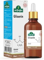 Arifoğlu Gliserin 50ml | Cildinizi nemlendirir ve yumuşatır. Kuru ciltler için ideal doğal bakım sağlar / Arifoğlu Glycerin 50ml, moisturizes and softens skin. Ideal for dry skin with its natural care