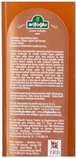Arifoğlu Organik Elma Sirkesi 500ml