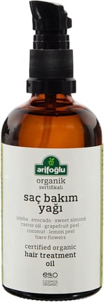 Arifoğlu Organik Saç Bakım Yağı 1 Paket 100ml