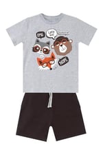 Arkadaşlar Erkek Çocuk T-shirt Şort Takım