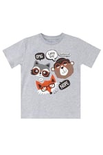 Arkadaşlar Erkek Çocuk T-shirt Şort Takım