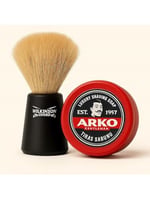 Arko Kase 150 gr Tıraş Sabunu + Traş Fırçası Vintage Editiontıraş Fırçası | Klasik Islak Tıraş Seti