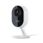Arlo Essential İç Mekan Kamerası - Gizlilik Kalkanlı 1080p Video, Takılabilir, Gece Görüşü, 2 Yönlü Ses, Siren, Doğrudan WiFi Hub Gerekmez, Kablosuz Güvenlik, Beyaz - VMC2040