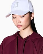 Armani Exchange Bayan Icon Logo Studs Hat Beyzbol Şapkası
