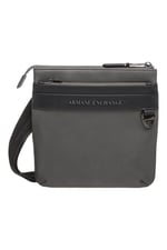 Armani Exchange Gri Erkek Postacı Çantası TULUM FLAT BAG