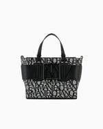 Armani Exchange Kadın Susy, kare logo, ayarlanabilir kayışlı çanta