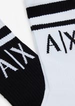 Armani Exchange Logo Crew Çorap Kış Aksesuar Seti erkek