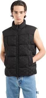 Armani Exchange Logolu Regular Fit Dik Yaka Fermuarlı Yelek Erkek YELEK 6DZQL1 ZN5GZ 1200