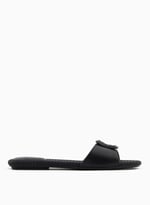 Armani Exchange Logolu Tek Bantlı Terlik Bayan TERLİK XDP055 XV921 00002