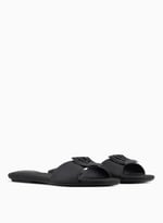 Armani Exchange Logolu Tek Bantlı Terlik Bayan TERLİK XDP055 XV921 00002