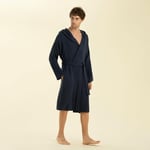 Armin Unisex Bornoz Marin Mavi