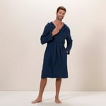Armin Unisex Bornoz Marin Mavi
