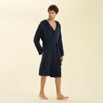Armin Unisex Bornoz Marin Mavi