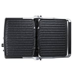 Arnica Tostit Maxi İnox Granit Izgaralı Tost Makinesi, 2000 W, Paslanmaz Çelik, Aynı Anda 6 Tost, Gri