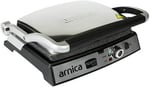 Arnica Tostit Maxi İnox Granit Izgaralı Tost Makinesi, 2000 W, Paslanmaz Çelik, Aynı Anda 6 Tost, Gri