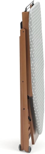 Arredamenti Italia 621 STIROCOMODO Katlanabilir Ütü Masası Kayın Ağacı Kiraz 135 x 88 x 45 cm