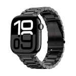 ARTCHE Apple Watch için 49mm 45 mm 44 mm 42 mm Saat Kayışı, iwatch Kayış Serisi Ultra/8/7/6/SE/5/4/3/2/1 ile Uyumlu, Paslanmaz Çelik Yedek Spor Kayışı Metal Ayarlanabilir Kayış, Siyah