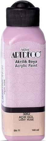 Artdeco Akrilik Boya, 140ml, Açık Gül 3052