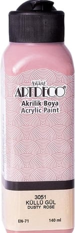 Artdeco Akrilik Boya, 140ml, Açık Gül 3052