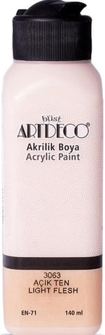 Artdeco Akrilik Boya, 140ml, Açık Gül 3052