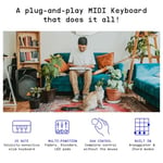 Arturia Minilab 3 Black, Klavye, Siyah Beyaz