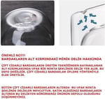 ARVALE Çift Cidarlı Borosilikat Bardak - Isı Yalıtımlı Kahve Çay Bardağı (1, Helsinki 250 ml)
