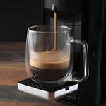 ARVALE Çift Cidarlı Cam Kupa Ev Ofis Fincanı Çift Katlı Isı Yalıtımlı Kulplu Cam Bardak (2 Adet Helsinki 250 ml)