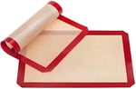 ARVALE Fırınlanabilir Silikon Pişirme Matı - Yıkanabilir Fırın Matı 30 x 40 cm