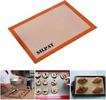 ARVALE Fırınlanabilir Silikon Pişirme Matı - Yıkanabilir Fırın Matı 30 x 40 cm