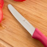 Aryıldız Primo Domates Bıçağı Bordo 10 cm