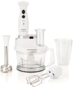 Arzum AR1004 Blender Seti, 800ml ve 1.5L Hazne, 1000W, Beyaz