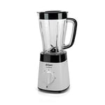 Arzum AR1057 Maxiblend Sürahi Blender, 500W, 1.5L Hacim, Paslanmaz Çelik Bıçak, Beyaz