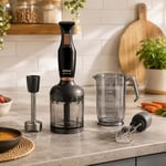 Arzum AR1108-S Smarty Neo El Blender Seti, 900 W, 800 ml Hazne, Siyah