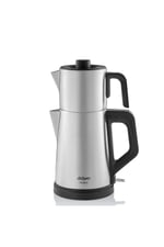 Arzum AR3129 Deminde Çay Makinesi 1800W, 1 L Demlik Kapasitesi, Inox