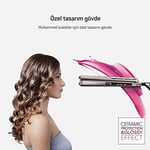 Arzum AR5062 Bellissima Creativity Glossy Sac Düzleştirici, Pembe
