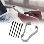 ASHATA Tab S6/S7/S7+/S6 lite/Note10/Note 5G/Note10+/Note10+ 5G/Note20, Doğru Hassas, Çizilmez (5'li Paket) (Siyah)
