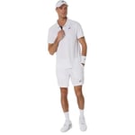 Asics COURT POLO Erkek Beyaz Kısa Kollu Tshirt 2041A340-100
