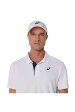 Asics COURT POLO Erkek Beyaz Kısa Kollu Tshirt 2041A340-100