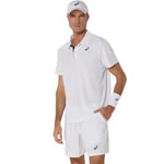 Asics COURT POLO Erkek Beyaz Kısa Kollu Tshirt 2041A340-100
