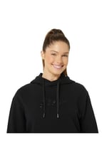 Asics Logo Oth Hoodie Siyah Kapüşonlu Sweatshirt, 2032C845-002