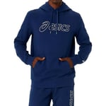 Asics Oth Hoodıe Erkek Mavi Sweatshirt 2031e187-401 L