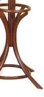 Askılık 18138 Bambu Model Parlak Ceviz Boya Demonte İtinalı Paket kargo El Yapım