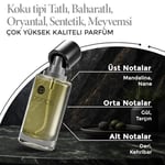Asperias Perfume® M002, ONE MILLION 'dan esinlenilmiş koku ikizi, 50ml Extrait de Parfüm Erkek Parfümü