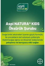Aspi Natura Kids Öksürük Şurubu Vanilya & Çilek 120 mlSKR;09/2024