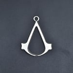Assassin's Creed Örme Zincir Kolye - Gümüş Kaplama - Erkek Kadın Kolye - No:1287